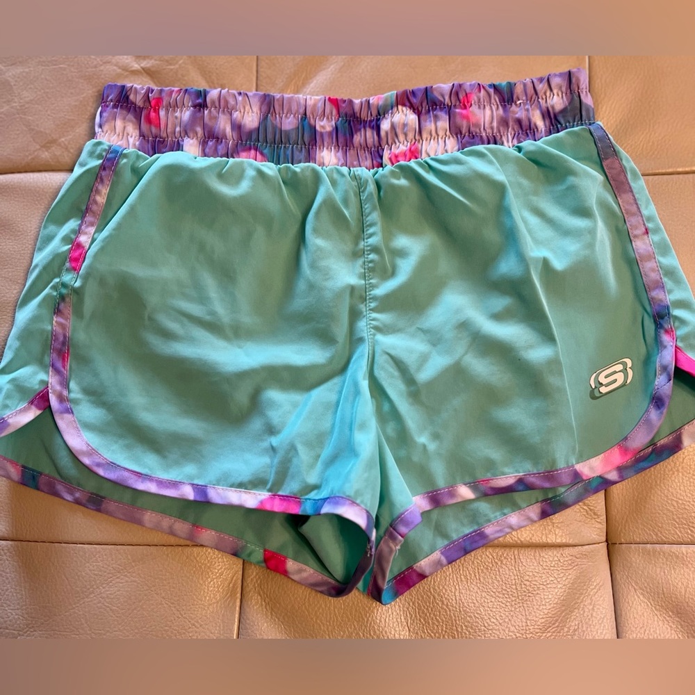 Sketchers Athletic * Girls Size 10-12 * Running Shorts w/ Elastic Waistband